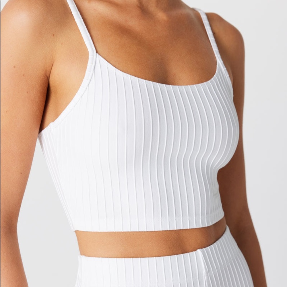 New w/ tag GIGI C Sport White Robin Cami (Size S)